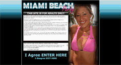 Desktop Screenshot of miamibeachparty.com