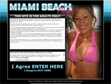 Tablet Screenshot of miamibeachparty.com